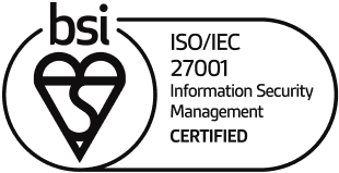 ISO 27001 Information Security Management certification mark